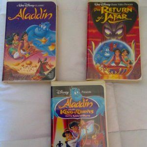 Aladdin Trilogy VHS